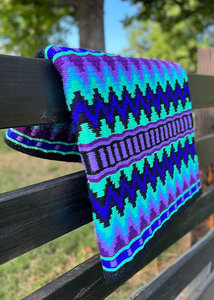 Western Show Horse Saddle Blanket Diseño de Nueva Zelanda Manta de sillín de lana hecha a mano Top Wool Saddle Pad Size - Product Image 3