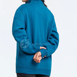 Trendy High Quality Women Casual Winter Quarter <b>Zip</b> Sweatshirts Front Custom Breathable Eco-Friendly Canvas Digital Printing - Product Image 2