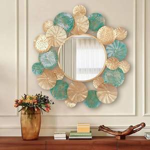 Top Quality Stunning Metal <b>Wall</b> Mounted <b>Hanging</b> <b>Mirror</b> for Home Decor <b>Wall</b> <b>Hanging</b> <b>Mirror</b> at Export Price - Product Image 1