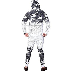 Chándales de Invierno Duraderos y Transpirables con Capucha 100% Algodón para Hombre - Marca Privada Personalizable con Forro Polar de Alta Calidad - Product Image 2