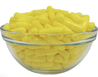 Capsules vides personnalisées en pullulan, couleur transparente, en HPMC végétal, rigides et creuses, pour la production de compléments alimentaires (vente en gros)
