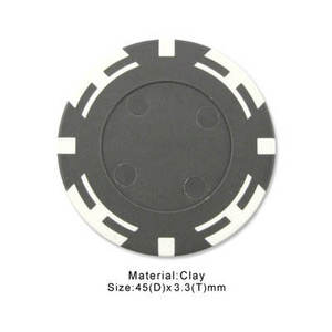 ชิปโป๊กเกอร์ดินเผา10g สำหรับคาสิโนพร้อมโลโก้และชุดเซรามิก14gm หลากสีพร้อมถาด - Product Image 3