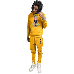 Streetwear personnalisé pour homme, survêtement de haute qualité, surdimensionné, coupe ajustée - Product Image 2