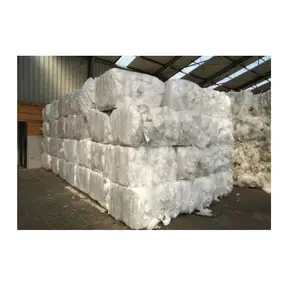 LDPE Balles Déchets Clair Recyclé Plastique Roll Balles LDPE Agriculture Film Scrap 98/2 Naturel