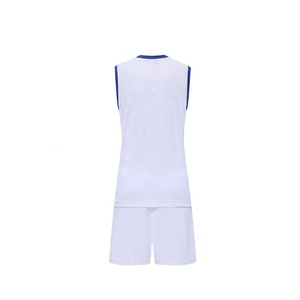Ensemble d'uniformes de volley-ball personnalisés de haute qualité 2025, 100% polyester, impression par sublimation professionnelle, logo personnalisé, design élégant - Product Image 6