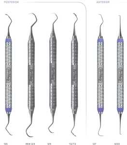 Gracey ที่ขูดฟันด้วยมือ Hu_Friedy เครื่องมือขูดหินปูน nevi scalers เครื่องมือผ่าตัด - Product Image 1