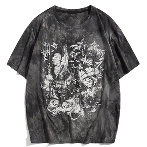 Streetgrace hombres tie Dye algodón camisetas verano transpirable diseño personalizado OEM servicio con logotipo y etiqueta privada impresión - Product Image 1