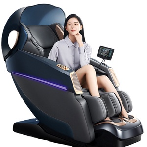 Fauteuil de <span class=keywords><strong>Massage</strong></span> chauffant de haute qualité Airbags Chaises de <span class=keywords><strong>massage</strong></span> de luxe 4d zéro gravité Chaise de <span class=keywords><strong>massage</strong></span> Chaises de camping/commercial/à bascule - Product Image 1
