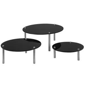 Nueva llegada de hierro Pizza Stand Último diseño Color negro Vajilla Pastel Postre Chocolate Pizza Stand a precio competitivo - Product Image 5