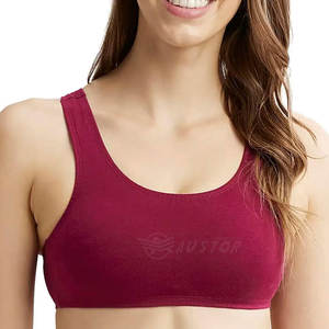 Soutien-gorge de sport grande taille en tissu doux pour femmes soutien-gorge de sport de gymnastique confortable et facile à porter disponible en stock - Product Image 1