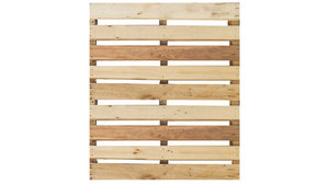 Nuevo 1200X800 Euro Estándar Madera de pino Entrada de 4 vías Paleta europea de madera Durable para transporte mundial Madera contrachapada de plástico - Product Image 2
