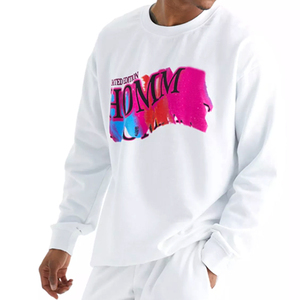 Nouvel arrivage de survêtement pour hommes avec impression bouffante de haute qualité, style confortable pour l'hiver, logo personnalisé, taille XL, vêtements pour hommes à quantité minimale de commande basse - Product Image 2