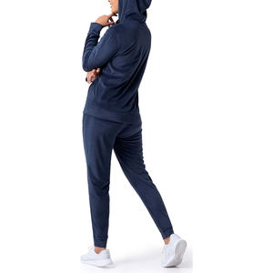 ชุดวอร์มน้ำหนักเบามีซิปสำหรับผู้หญิงชุดวอร์มสองชิ้นสำหรับใส่วิ่งโลโก้ได้ตามต้องการ - Product Image 2