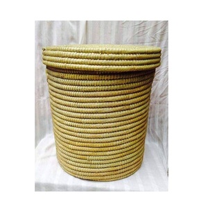 Sustainable & Reusable 100% Eco Friendly New Product Rattan Round <b>Fruit</b> <b>Storage</b> Basket Wholesale Price Hot Selling - Product Image 1