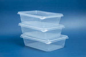 OEM Custom Factory 750ml 1000ml Low Price for Food/Fruit/Salad <b>With</b> <b>Lid</b> Transparent Plastic Disposable Rectangular Plastic <b>Box</b> - Product Image 2