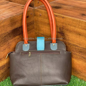 2025 nouvelle mode de haute qualité en cuir recyclé dame sac fourre-tout en gros à la mode femmes à la main multicolore épaule sacs à main - Product Image 5