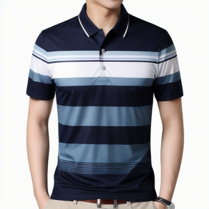 Polos de logotipo personalizado de alta calidad para hombre - Product Image 4