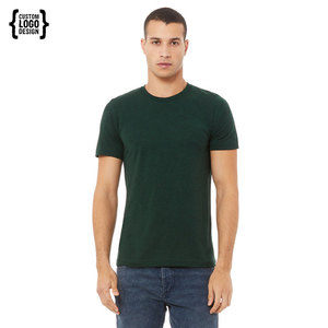 T-shirt décontracté à manches courtes pour homme, col rond, classique, en mélange de modal, uni - Product Image 1