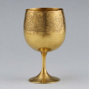 Copa del Evangelio, cáliz de latón antiguo, copa de vino de comunión hecha a mano, Copa Vintage para iglesia y ceremonias espirituales - Product Image 3