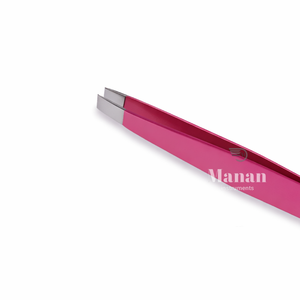 Pinzas de Precisión de Acero Inoxidable de Calidad Premium para Cejas, Herramienta de Depilación con Punta Inclinada y Mango con Peine, Herramienta de Belleza y Cuidado Personal - Product Image 3