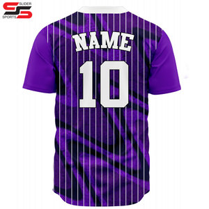Maillot de baseball avec logo personnalisable de haute qualité avec pantalon imprimé à motif vierge en tissu respirant à manches courtes élégant pour hommes - Product Image 2