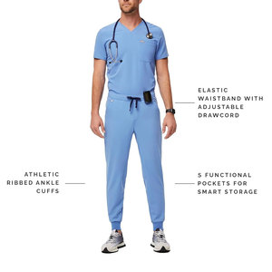 กางเกงจ็อกเกอร์ผู้ชายแบบมีเชือกผูกเอว สั่งทำขายส่ง ผ้าแคนวาสระบายอากาศ ทรงขาบาน แห้งเร็ว ซับในขนแกะ สวมใส่สบาย - Product Image 2