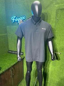 T-shirt polo 100% coton de haute qualité pour hommes, logo de marque personnalisé à manches courtes, polo décontracté à col rabattu pour hommes - Product Image 5