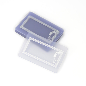 Origin RFID manufacturer wholesale transparent NTAG 213 blank nfc gift <b>secure</b> card - Product Image 1