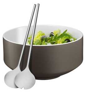 Cuillère et fourchette en acier inoxydable Serveur à salade Miroir Polonais Passe au lave-vaisselle Fourchette à salade Serveur à salade Ensemble de designer en acier inoxydable - Product Image 6