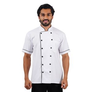 Chaquetas de chef de hombre de alta calidad con logotipo bordado personalizado/abrigos de buen servicio de manga larga de último diseño para Cocina - Product Image 6