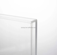 Boîtier pour bandes dessinées RAY YI en acrylique transparent de qualité supérieure, résistant aux UV