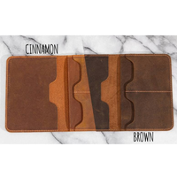 Dompet Paspor Kulit Asli Custom Grosir, Tempat Kartu Perjalanan RFID, Logo Custom, Desain Trendy, Hasil Akhir Berkualitas Premium