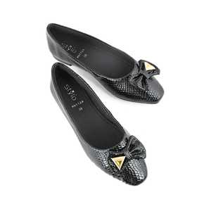 Zapatos planos negros WN1124 - Product Image 1
