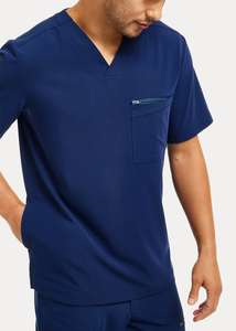 À la mode hôpital Polyester rayonne Spandex survêtement femmes ensembles de gommage uniformes chirurgicaux ensembles uniformes de gommage personnalisés ensemble de soins d'infirmière - Product Image 3