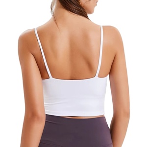 Top Deportivo Corto Sexy con Tirantes para Mujer, Venta al Por Mayor, para Yoga, Ejercicio, Fitness, Running, Modelo 2027 - Product Image 5