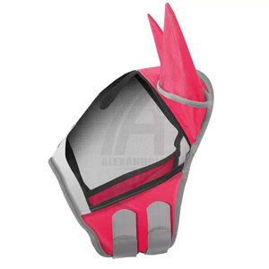 หน้ากากกันแมลงสำหรับม้า  โลโก้สั่งทำได้  วัสดุคุณภาพดีเยี่ยม  ออกแบบมาเพื่อการขี่ม้า  ปกป้องใบหน้าและหู  หน้ากากขี่ม้า - Product Image 2