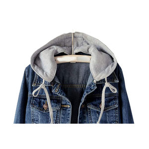 Veste en jean pour femme sur mesure, nouvelle arrivée, respirante, jean extensible, décorée de perles, couleurs personnalisées, veste en jean tricotée - Product Image 4