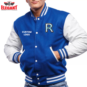 Veste universitaire Letterman personnalisée, nouvelles vestes universitaires pour hommes, veste universitaire à épaules rabattues pour hommes - Product Image 2