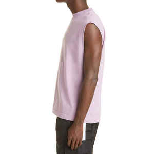 Men's Casual Sleeveless Fitness Tank <b>Top</b> Comfortable Cotton <b>Mesh</b> Wholesale at Low Price - Product Image 3