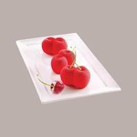Realistisch kersenrood fruit 3D siliconen mal 75x50H45 mm dessertgereedschap