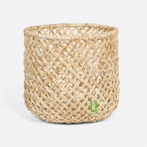 Panier en jacinthe d'eau fabriqué à la main écologique avec couvercle Panier à linge décoratif en osier pour l'organisation de la maison de l'usine du Vietnam - Product Image 6