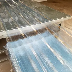 Lucernario in lamiera ondulata in fibra di vetro pannello del tetto in fibra di vetro