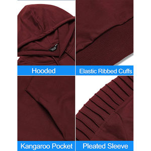 2024 nouveau survêtement de Sport pour hommes de haute qualité 100% Polyester dernière conception polaire sport survêtements grande taille pour l'hiver - Product Image 5