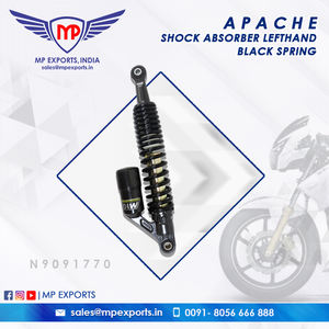 โช้คอัพคุณภาพแท้ สปริงสีดำ ด้านซ้าย สำหรับรถมอเตอร์ไซค์ TVS Apache 2W อะไหล่แท้ มีจำหน่ายในราคาที่ดีที่สุดสำหรับประเทศเลบานอน - Product Image 2