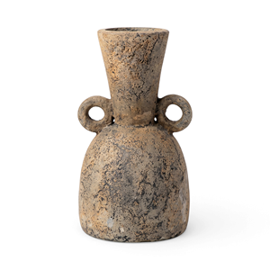 Jarrón de mesa de terracota mediano tipo trofeo - Product Image 2