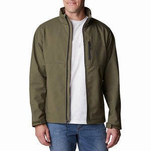 Vente à chaud veste coupe-vent Softshell pour hommes résistance à l'eau de haute qualité nouveauté vente en gros OEM ODM veste de meilleure qualité - Product Image 1
