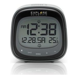 Explore Scientific RDC3006 <b>Digital</b> Alarm <b>Clock</b> Radio-Controlled Dual Alarm 25.8C Display - Product Image 2