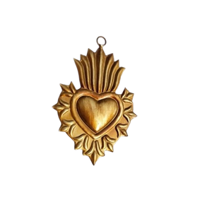 Boîte à Sacré Coeur en Métal Suspendue Milagros Sacré Coeur pour Décoration Murale Catholique Cadeau & Décor - Product Image 3