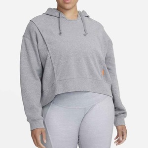 Pull décontracté pour femmes de haute qualité à la mode à manches longues sweat à capuche surdimensionné avec sweats à capuche et sweat-shirts imprimés de couleur unie taux bon marché - Product Image 6