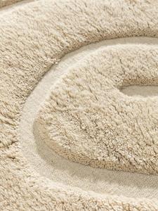 พรมขนสัตว์แบบถักมือสุดหรูพรมเบนิโอเรนชาวโมร็อกโกลายปักสไตล์อินเดียซักได้ใช้ในร่มกลางแจ้ง - Product Image 4